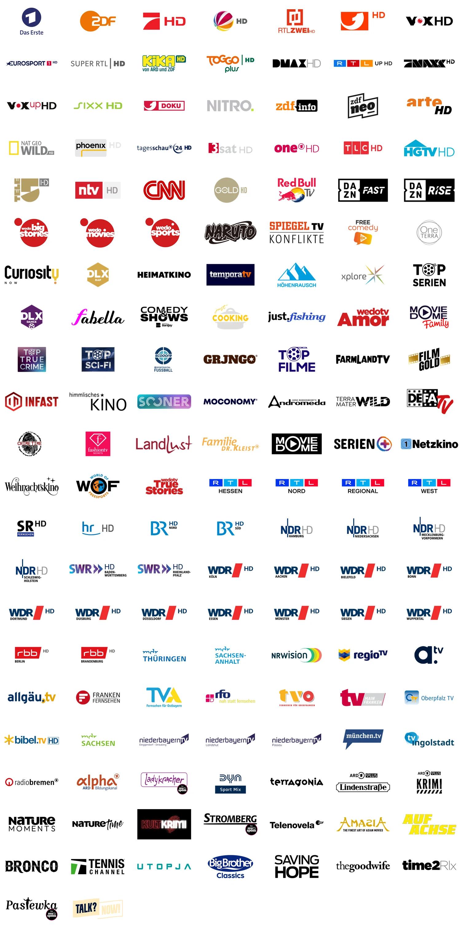 hd senderlogos | 1&1 hd senderlogos