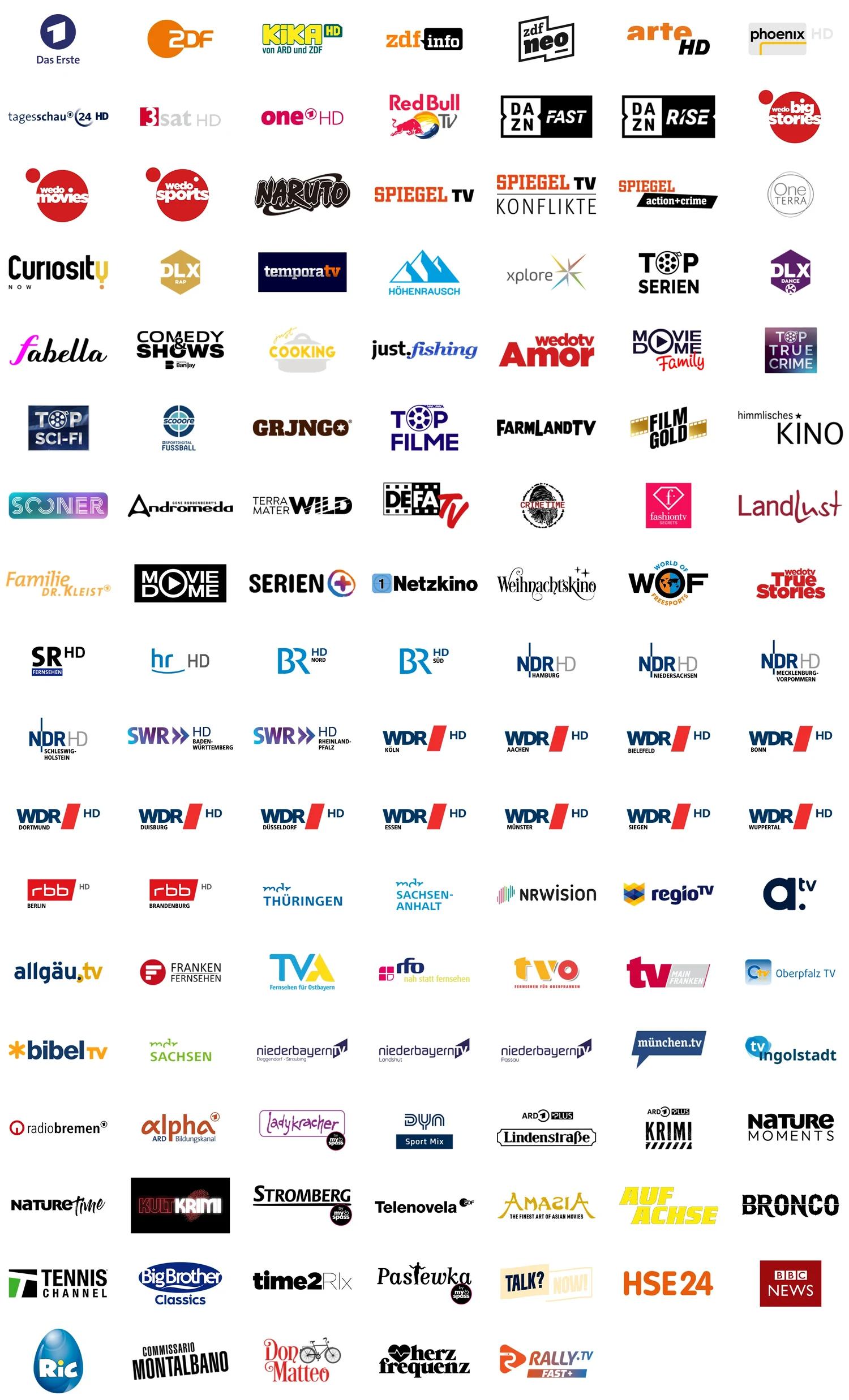hd senderlogos | 1&1 hd senderlogos