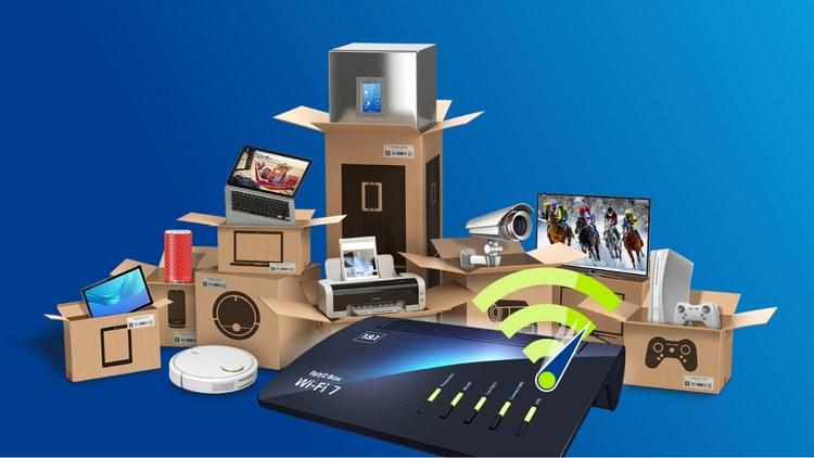 wi fi 7 router und viele wlan geraete | 1&1 wi fi 7 router und viele wlan geraete