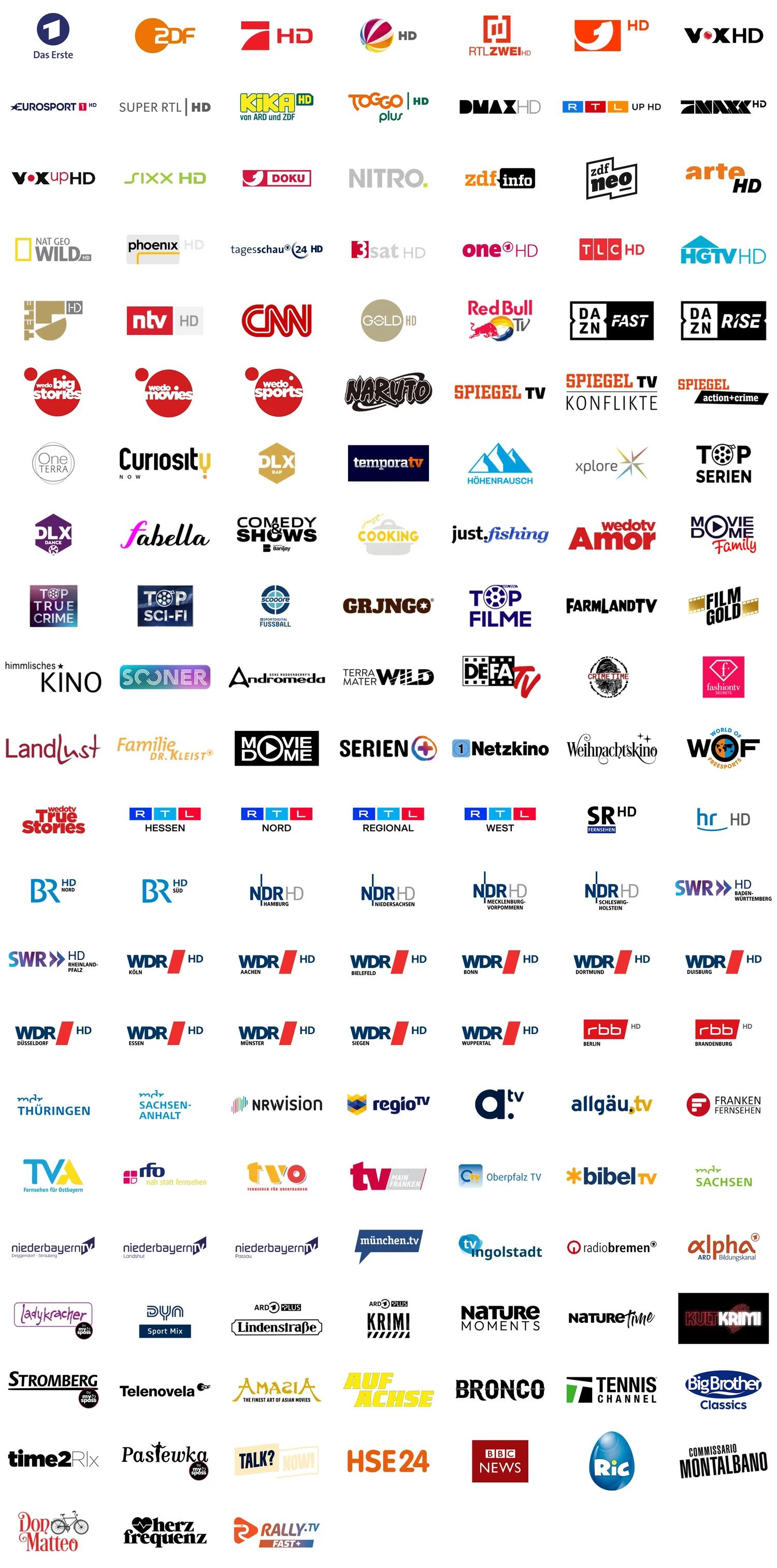 hd senderlogos | 1&1 hd senderlogos