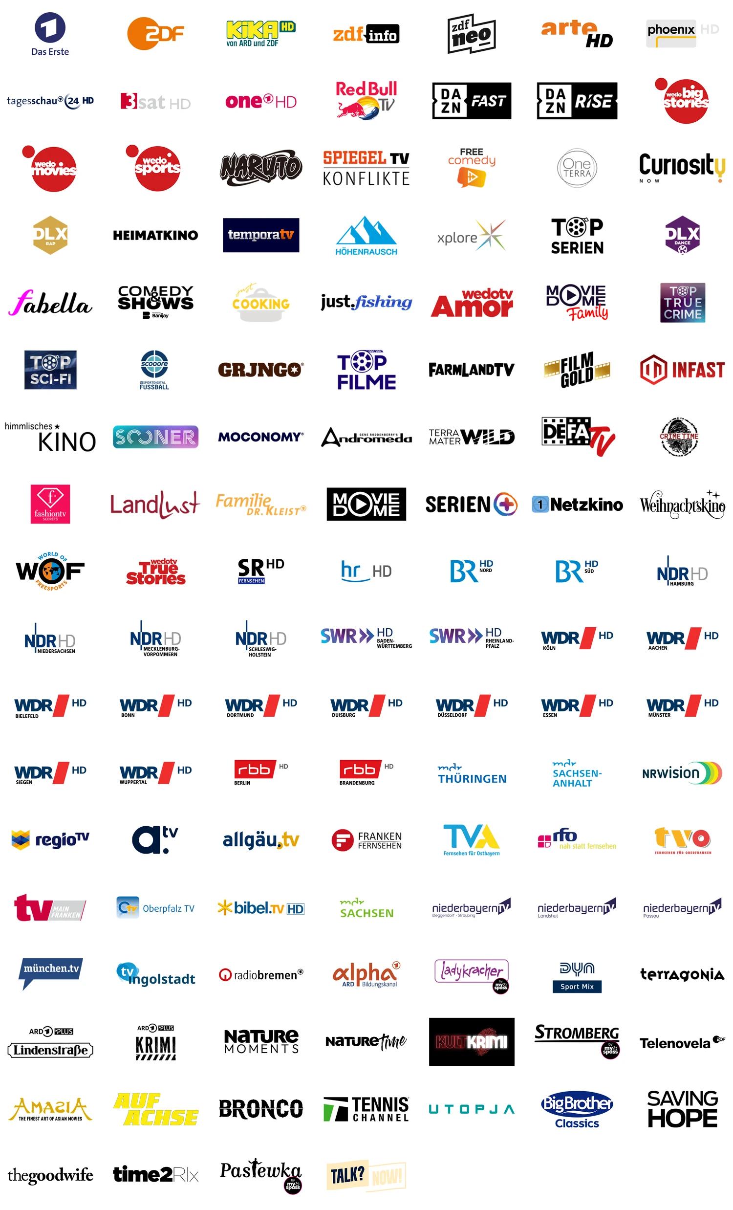 hd senderlogos | 1&1 hd senderlogos