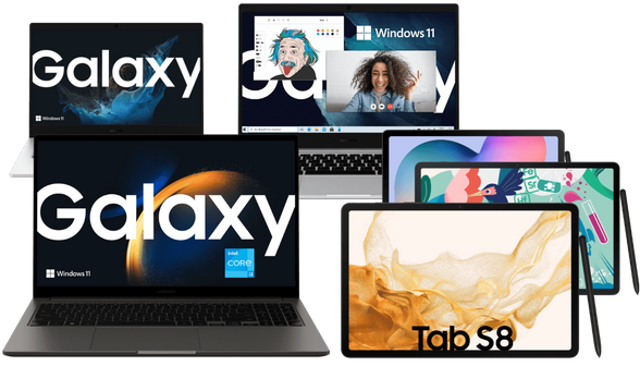 samsung galaxy laptops und tablets