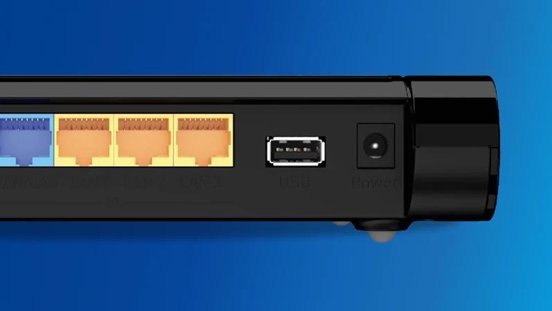 router von hinten